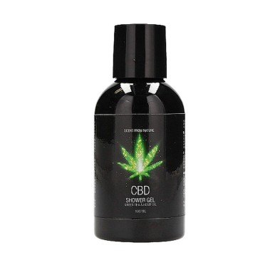 CBD - Bath and Shower - Luxe Travel set - Green Tea Hemp Oil